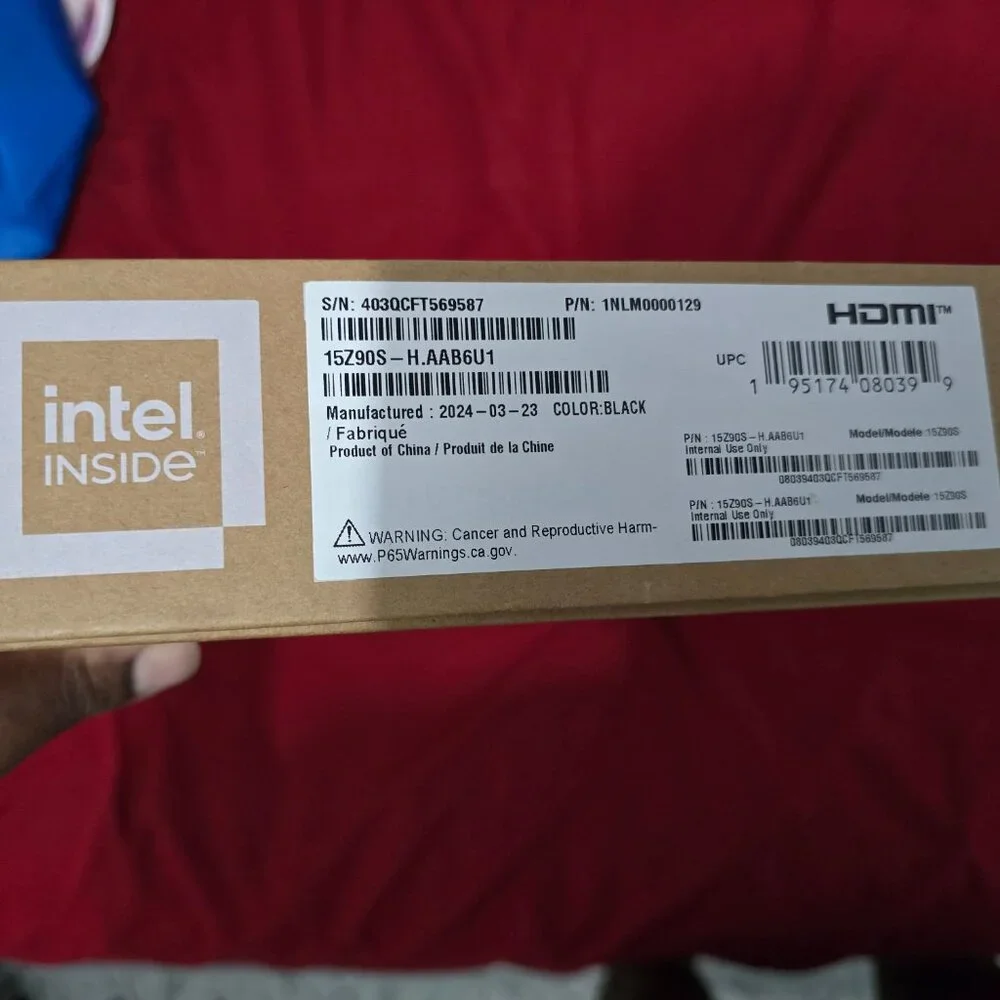 New LG gram 15.7 inch laptop